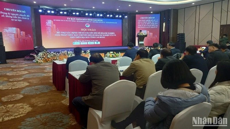 Quang cảnh cuộc hội thảo.