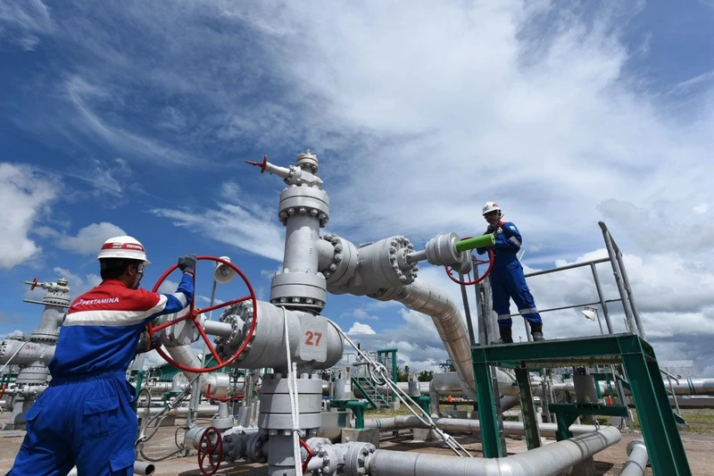 Một trong những lĩnh vực mà Tập đoàn PT Pertamina Geothermal Energy (Indonesia) tập trung khai thác và kinh doanh là dầu khí. Ảnh: THE JAKARTA POST 