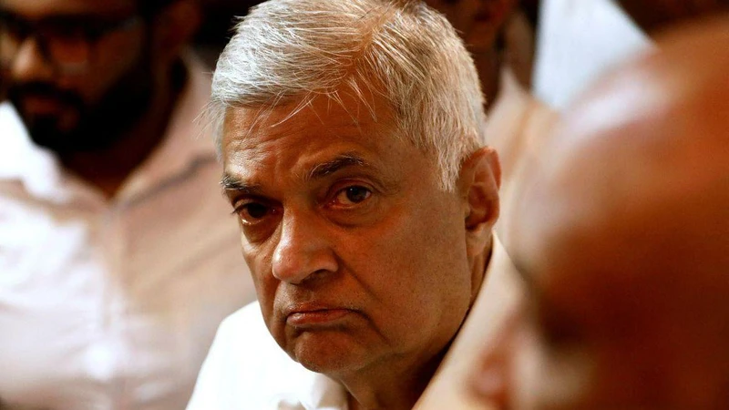 Thủ tướng Sri Lanka Ranil Wickremesinghe đã tuyên thệ nhậm chức quyền Tổng thống. (Ảnh: Reuters)
