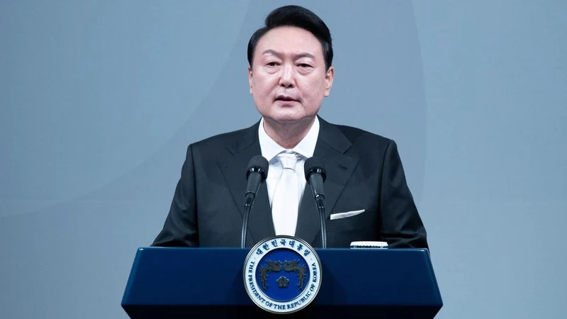 Tổng thống Hàn Quốc Yoon Suk Yeol. (Ảnh: Reuters)