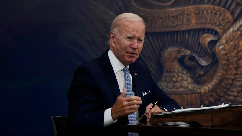 Tổng thống Mỹ Joe Biden. (Ảnh: Reuters)