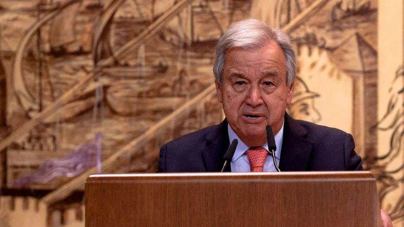 Tổng Thư ký Liên hợp quốc Antonio Guterres. (Ảnh: Reuters)