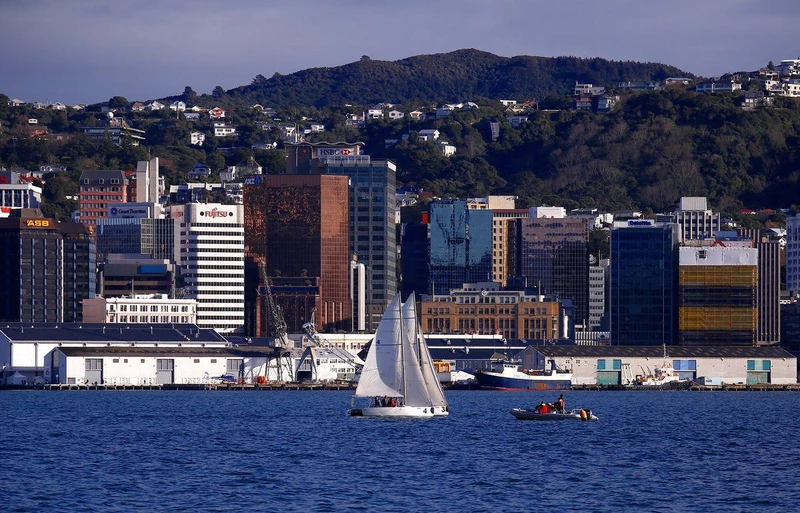 Một góc thủ đô Wellington, New Zealand, năm 2017. (Ảnh: Reuters)