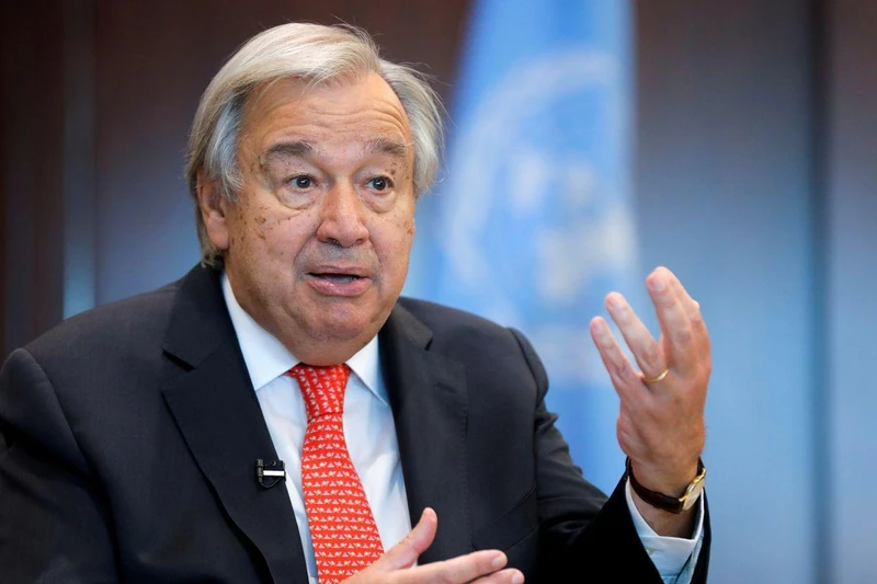 Tổng Thư ký Liên hợp quốc Antonio Guterres. (Ảnh: Reuters)