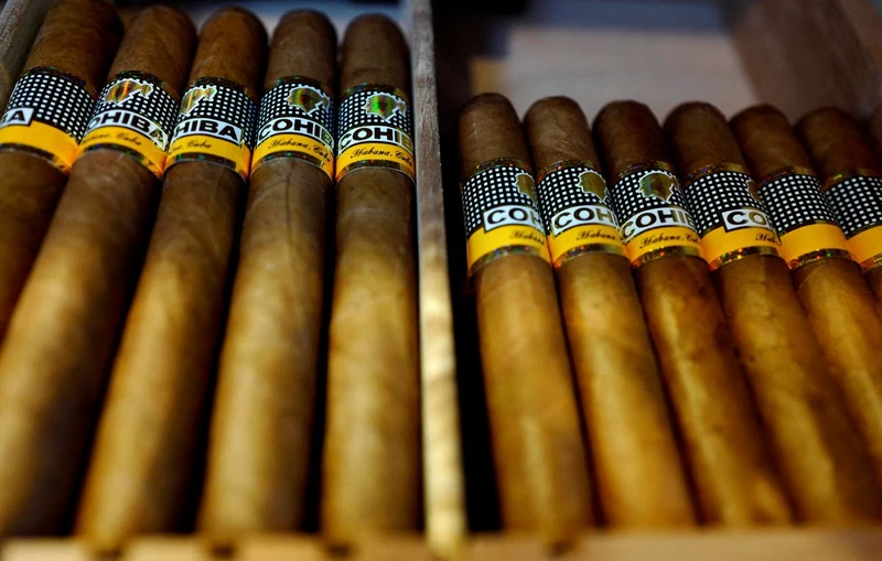 Xì gà Cohiba. (Ảnh: Reuters)