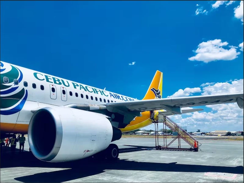 Máy bay của Hãng hàng không Cebu Pacific. (Nguồn: guidetothephilippines)