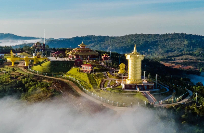 Toàn cảnh Samten Hills Dalat.