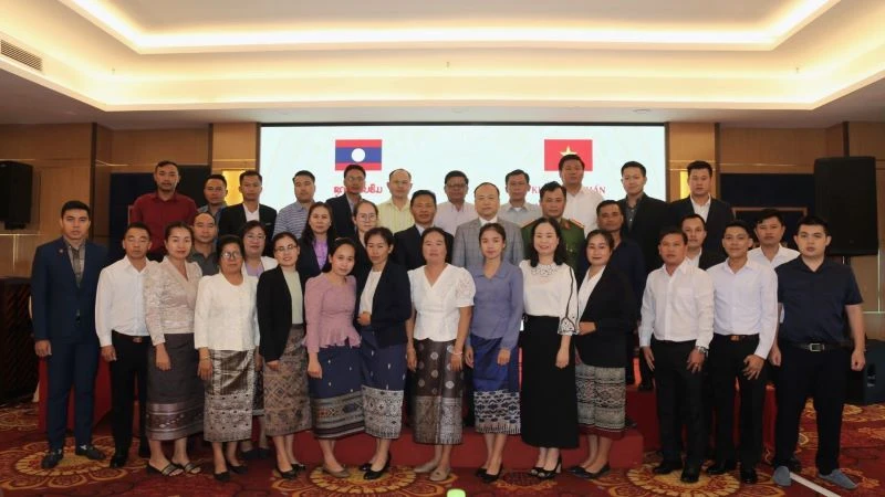 Các đại biểu tham dự khóa tập huấn.