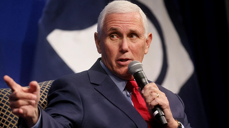 Cựu Phó Tổng thống Mỹ Mike Pence. (Ảnh: Reuters)