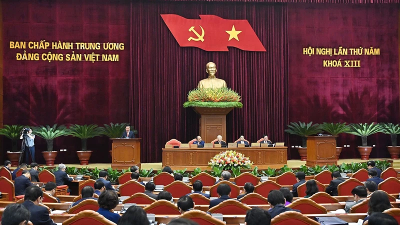 Hội nghị Trung ương 5 (khóa XIII) đã thống nhất chủ trương thành lập Ban Chỉ đạo cấp tỉnh. Ảnh: Đăng Khoa