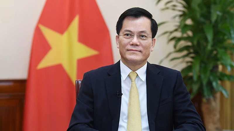Thứ trưởng Ngoại giao Hà Kim Ngọc. (Ảnh: Bộ Ngoại giao Việt Nam)