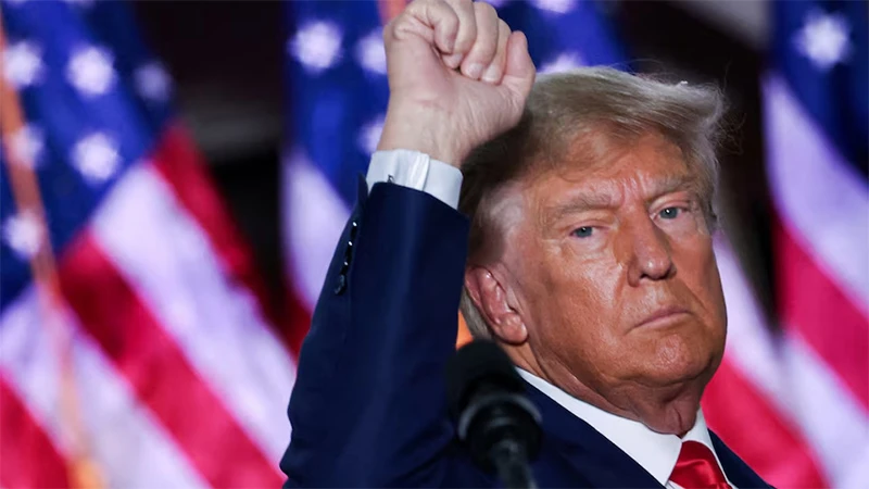 Cựu Tổng thống Mỹ Donald Trump. (Ảnh: Reuters)