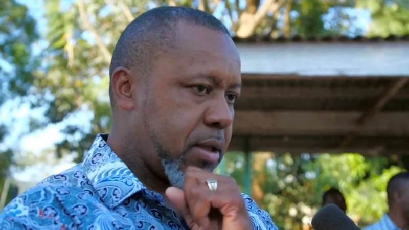 Phó Tổng thống Malawi Saulos Klaus Chilima tới một điểm bầu cử tại Lilongwe, Malawi, ngày 21/5/2019. (Ảnh: Reuters)