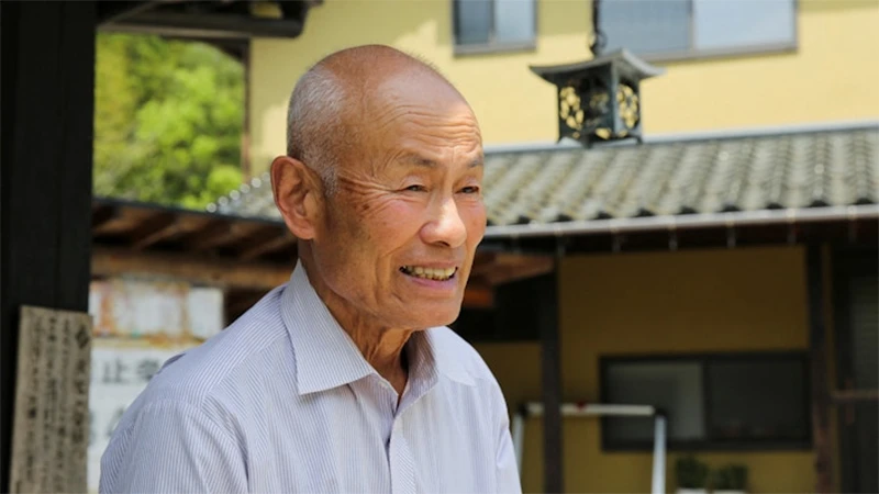 Ông Toshiyuki Mimaki, một nạn nhân sống sót sau thảm họa bom nguyên tử, người đứng đầu Nihon Hidankyo. (Ảnh: Reuters)