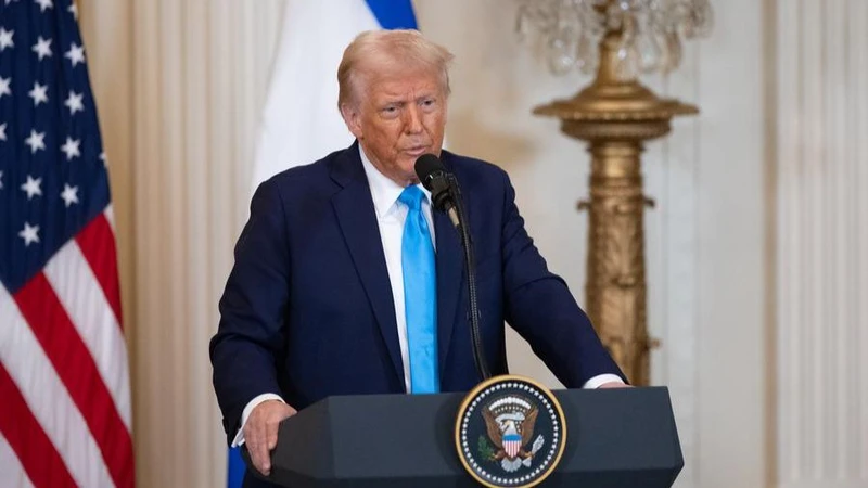Tổng thống Mỹ Donald Trump. Ảnh: Tân Hoa Xã
