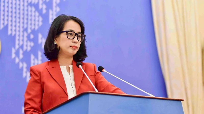 Người phát ngôn Bộ Ngoại giao Việt Nam Phạm Thu Hằng. (Ảnh: Bộ Ngoại giao)
