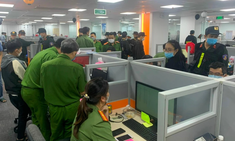 Công an TP Hồ Chí Minh kiểm tra, xử lý Công ty Tài chính TNHH MTV Mirae Asset.