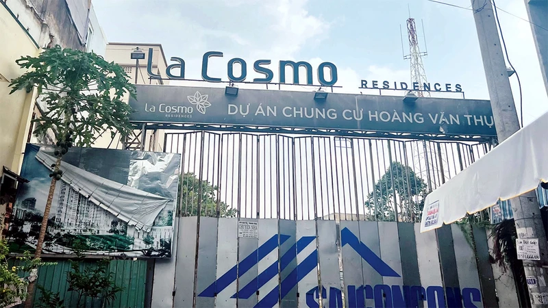 Một dự án nhà ở xã hội tại quận Tân Bình chậm triển khai do vướng thủ tục.