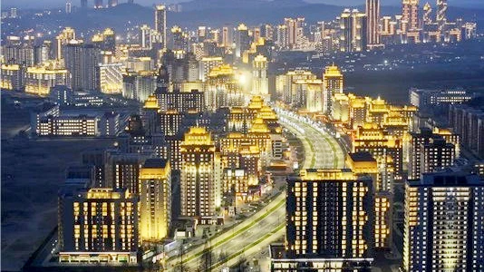 10.000 căn hộ được khánh thành năm 2024 ở quận Hwasong của thủ đô Bình Nhưỡng. (Ảnh Ðại sứ quán Triều Tiên tại Việt Nam)