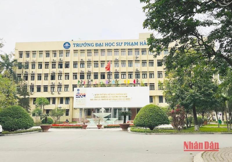 Trường đại học Sư phạm Hà Nội (Ảnh: THÙY LINH)