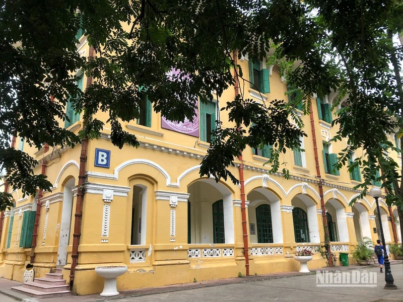 Trường trung học phổ thông Chu Văn An. (Ảnh: VIỆT DŨNG)