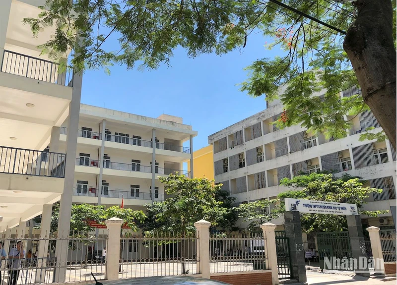 Trường trung học phổ thông chuyên Khoa học Tự nhiên (Ảnh minh hoạ: VIỆT DŨNG)