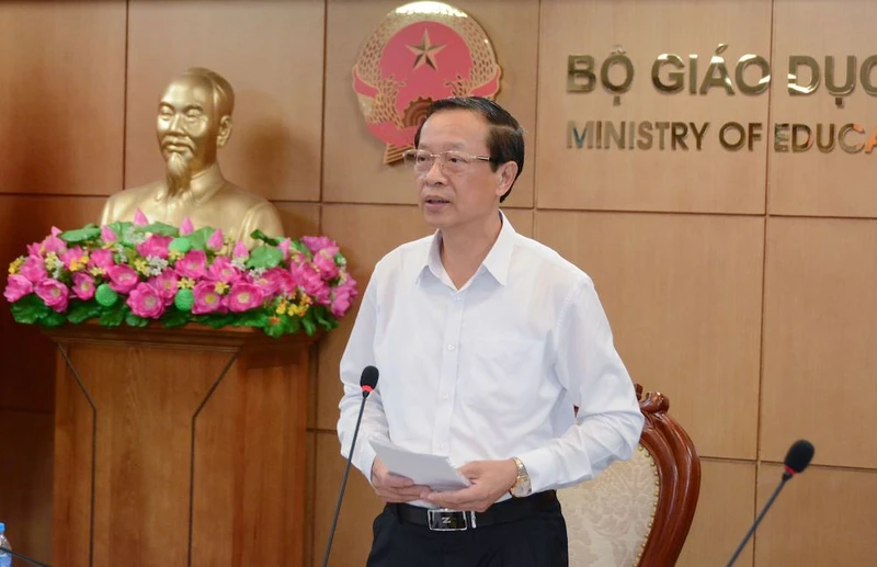 Thứ trưởng Giáo dục và Đào tạo Phạm Ngọc Thưởng, Trưởng Ban Chỉ đạo cấp quốc gia kỳ thi tốt nghiệp trung học phổ thông năm 2023
