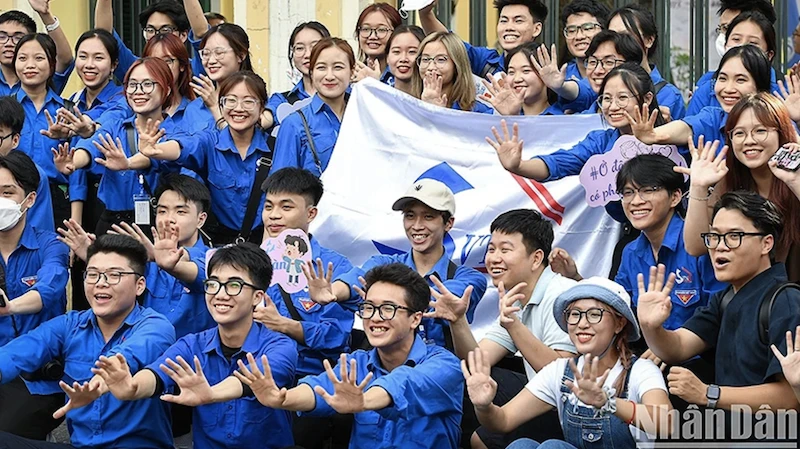 Sinh viên Việt Nam. (Ảnh minh hoạ: LINH PHAN)