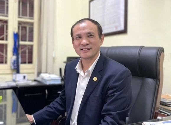 GS, TS Nguyễn Trung Việt, Hiệu trưởng Trường đại học Thủy lợi. (Ảnh: TLU)