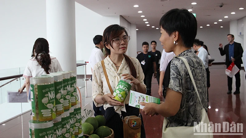 Các dự án khởi nghiệp giới thiệu tại Hội thảo.