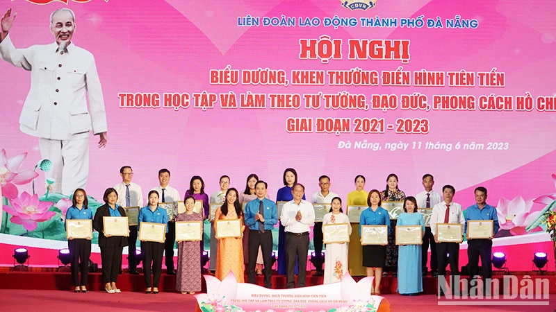 Các điển hình tiên tiến được tuyên dương 
