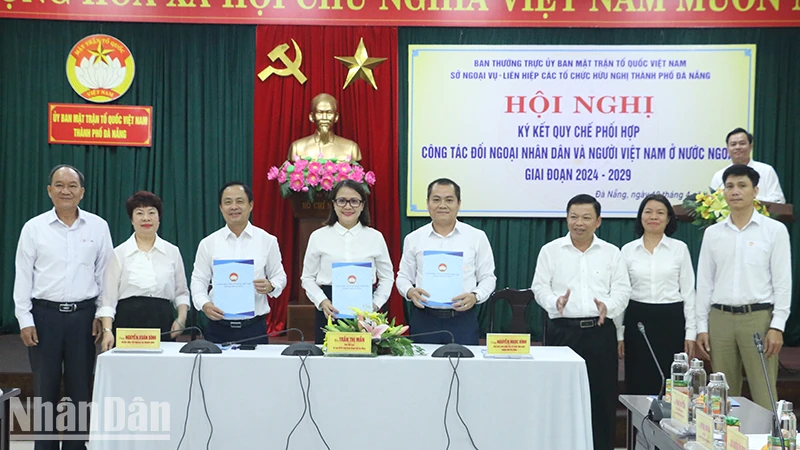 Ba cơ quan ký kết quy chế phối hợp.