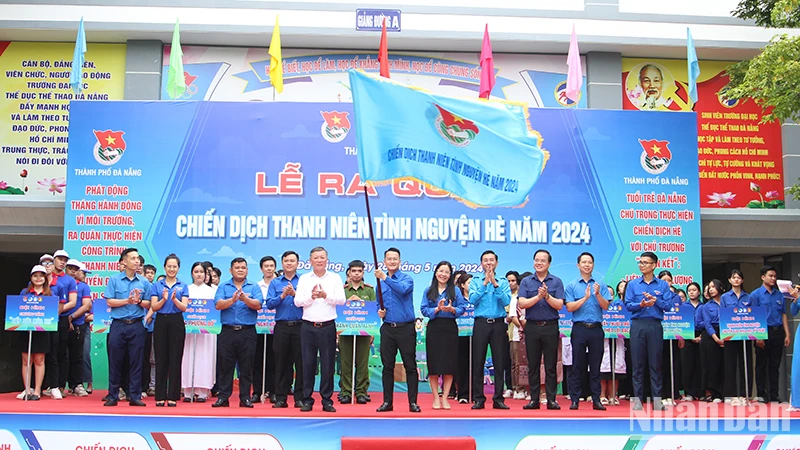 Xuất quân Chiến dịch Thanh niên tình nguyện Hè 2024