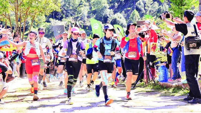 Giải chạy địa hình Laan Ultra Trail 2024 tổ chức tại Lâm Đồng thu hút hơn 2.600 vận động viên trong nước và quốc tế tham gia.