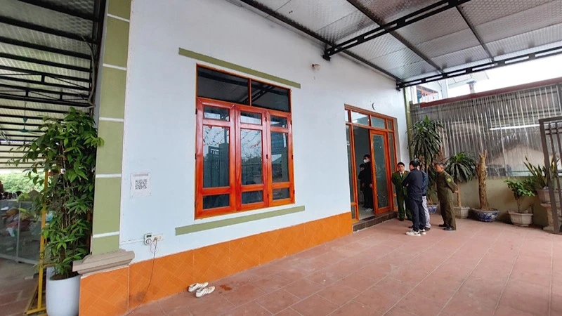 Ngôi nhà xảy ra vụ việc.