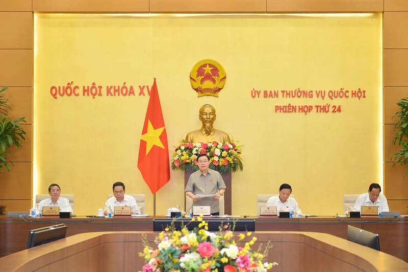 Phiên họp của Ủy ban Thường vụ Quốc hội