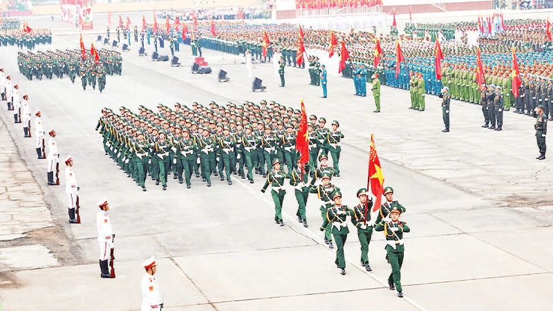 Tổng hợp luyện diễu binh lần thứ 2 tại sân bay Biên Hòa. 