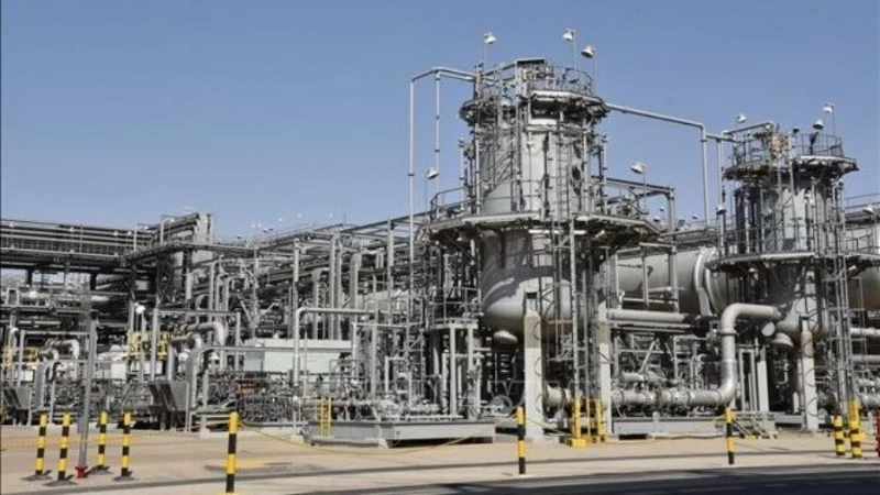 Nhà máy lọc dầu tại Dammam, Saudi Arabia. (Ảnh: THX/TTXVN)