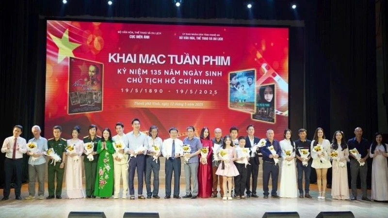 Tuần phim diễn ra từ ngày 12-15/5 tại tỉnh Nghệ An.