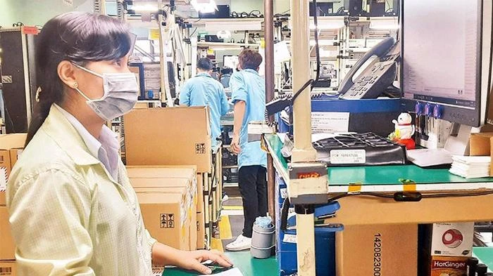 Lao động tại Công ty TNHH Datalogic Việt Nam, Thành phố Hồ Chí Minh (Ảnh minh họa: Khánh Trình).