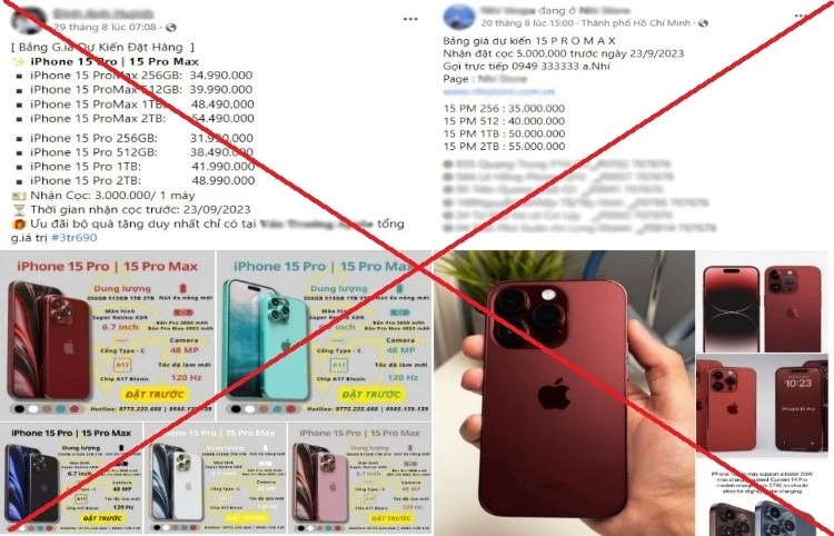 Tiềm ẩn nguy cơ lừa đảo khi đặt cọc trên mạng.