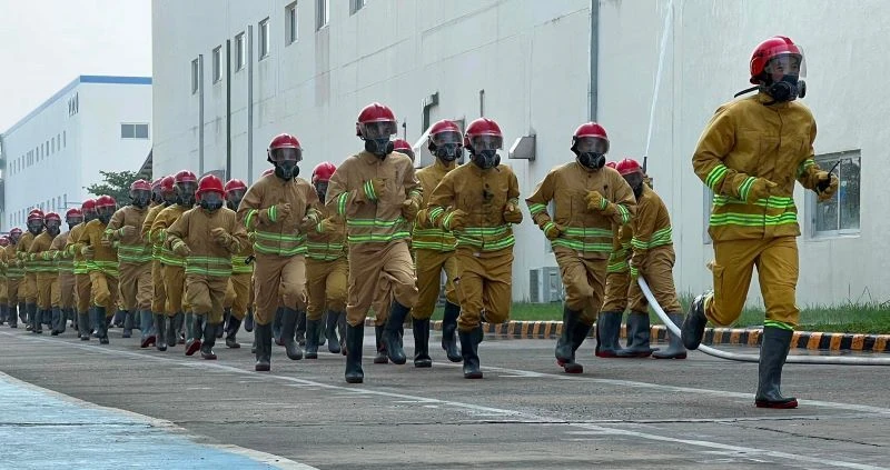 Lực lượng chữa cháy cơ sở chính quy, tinh nhuệ, hiện đại.
