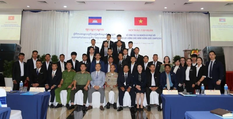 Các đại biểu tham dự tập huấn.