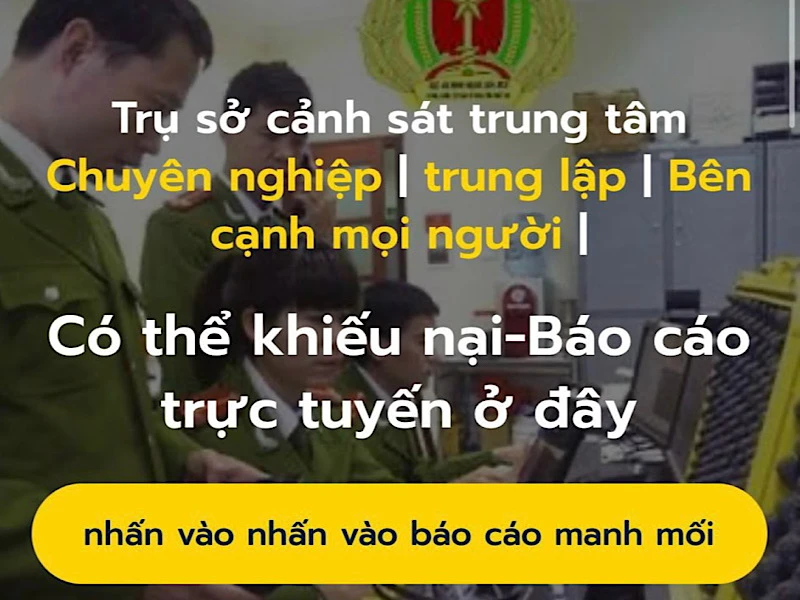 Website có địa chỉ 113-bca.online giả mạo Cục An ninh mạng và phòng chống tội phạm sử dụng công nghệ cao.