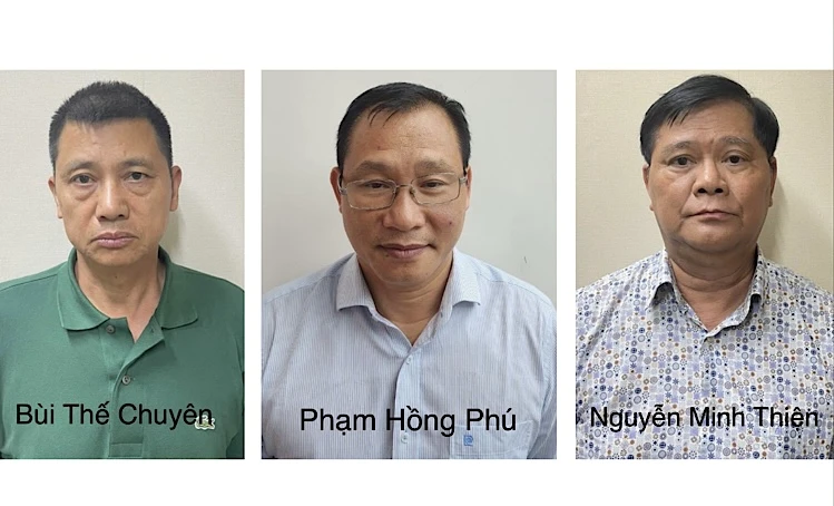 Các bị can.