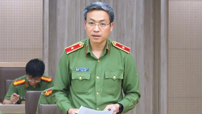 Thiếu tướng Nguyễn Quốc Toản, Chánh Văn phòng Bộ Công an.