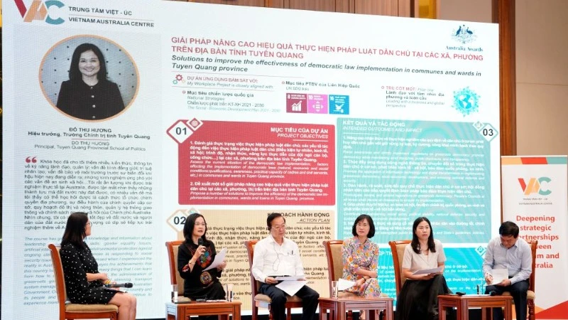 Khóa học thứ 3 “Chứng chỉ lãnh đạo chiến lược về các vấn đề khu vực công và quốc tế”.