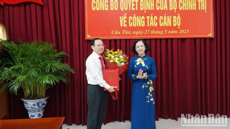 Đồng chí Nguyễn Văn Hiếu làm Bí thư Thành ủy Cần Thơ