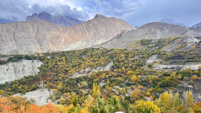Một góc thung lũng Hunza