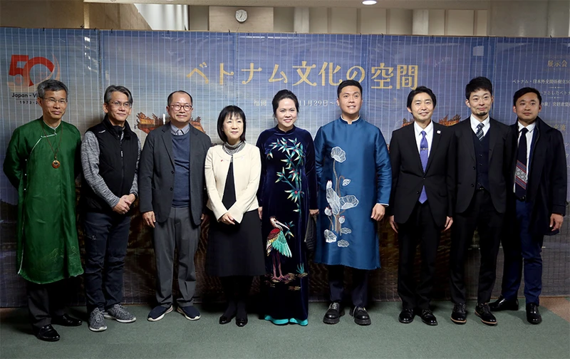 “Ngày Việt Nam tại Nhật Bản 2023” chào đón nhiều lãnh đạo các bộ, ban, ngành, đại diện địa phương, doanh nghiệp hai nước VIệt Nam - Nhật Bản. (Ảnh: Bộ Ngoại giao Việt Nam)